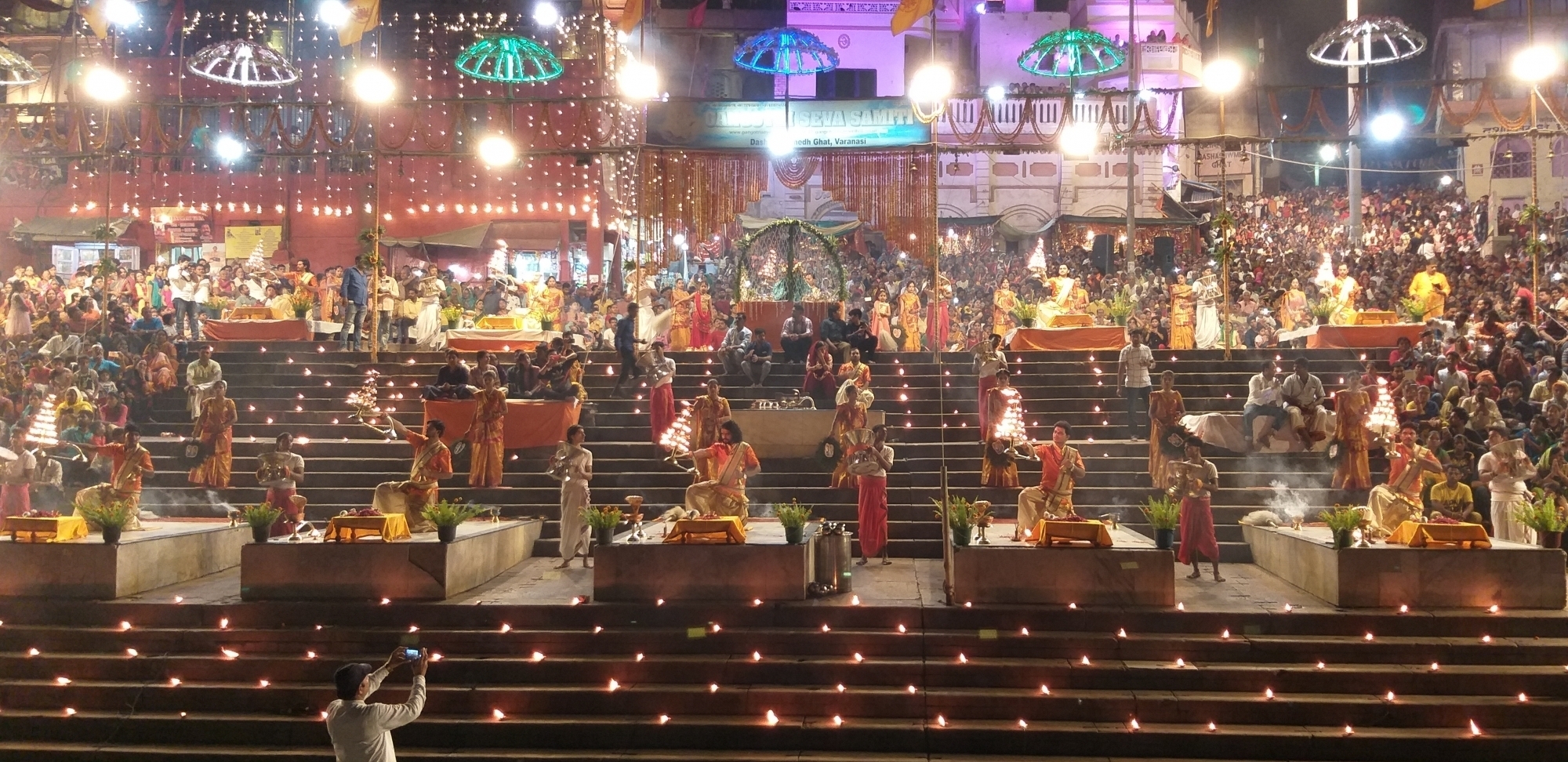 City of Lights, Varanasi is one of India's most sacred pilgrimage sites.