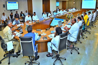 CM CHANDRABABU BRIEFING ABOUT CABINET MEETING LIVE