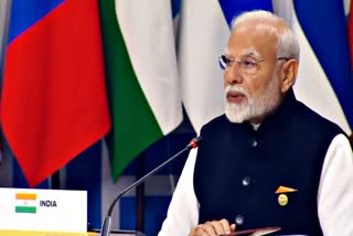 PM Narendra Modi at Kazan Russia