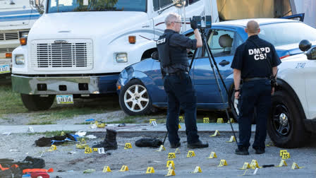 Five people were killed and several injured in a shooting at a soccer match here on Monday night, according to police. The shooting occurred in the capital of Kingston late Monday during a friendly game, police told reporters, according to the Associated Press.