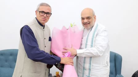 Omar Abdullah Meets Amit Shah in Delhi