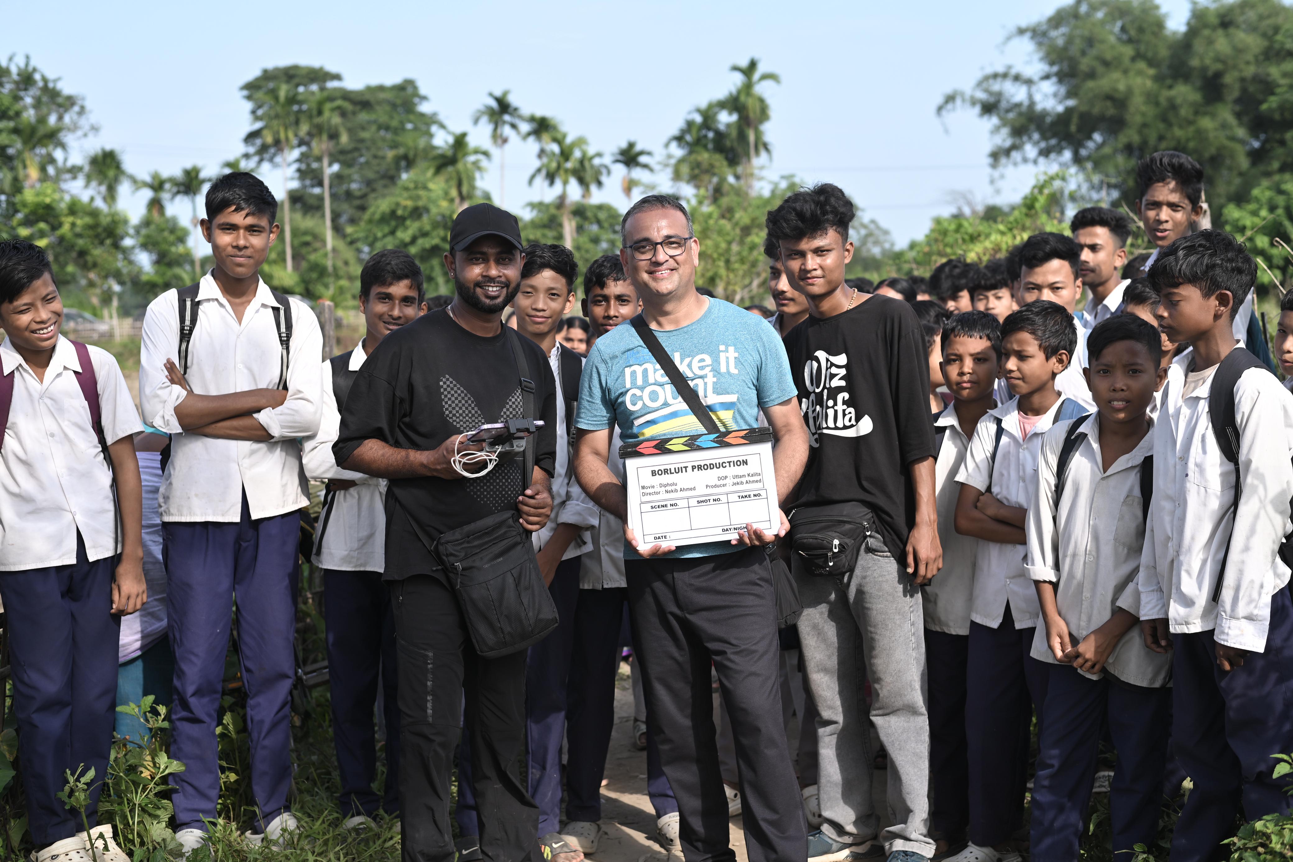 Borluit Productions starts shooting for its first Full-length Assamese film titled dipholu