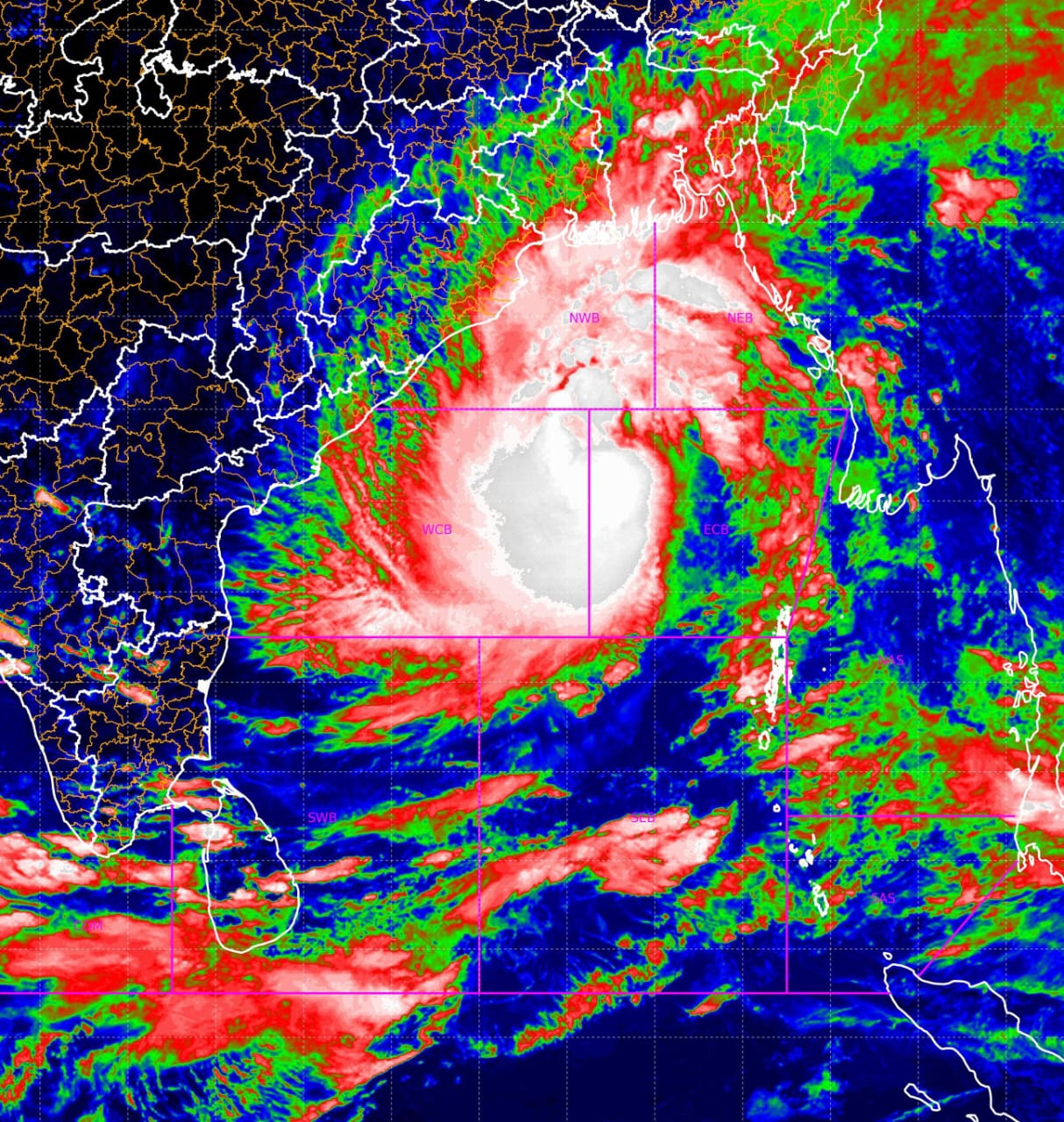 CYCLONE DANA UPDATES BY IMD