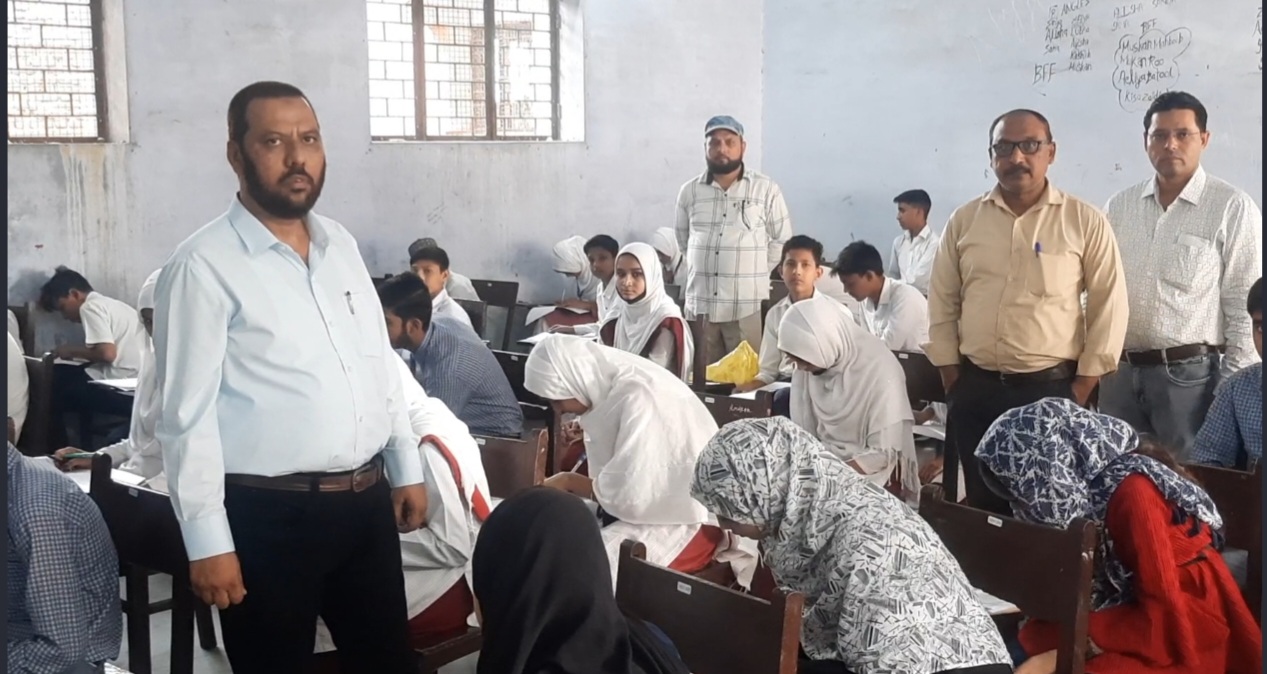 Organized Urdu calligraphy competition for the promotion of Urdu, 350 female students participated