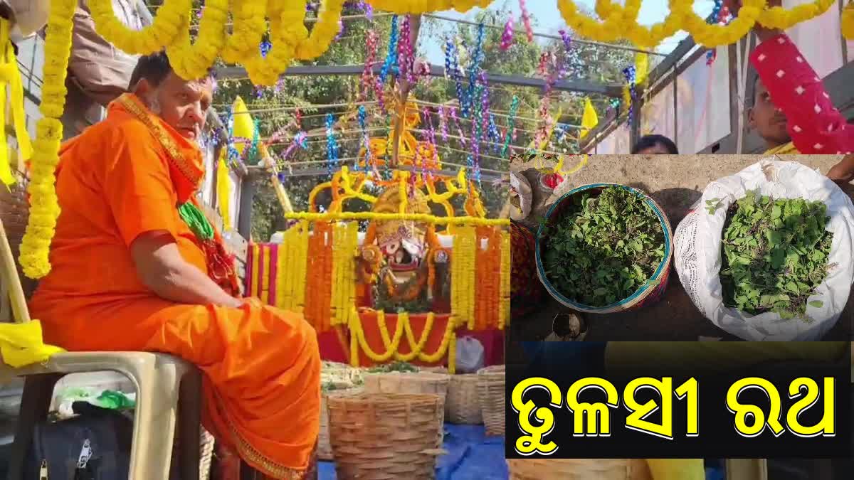 ତୁଳସୀ ରଥ ପହଞ୍ଚିଲା ପୁରୁଷୋତ୍ତମ କ୍ଷେତ୍ରକୁ