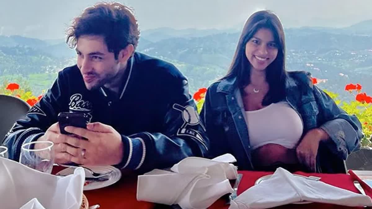 Watch: Agastya Nanda cuts birthday cake with rumoured girlfriend Suhana Khan beside him