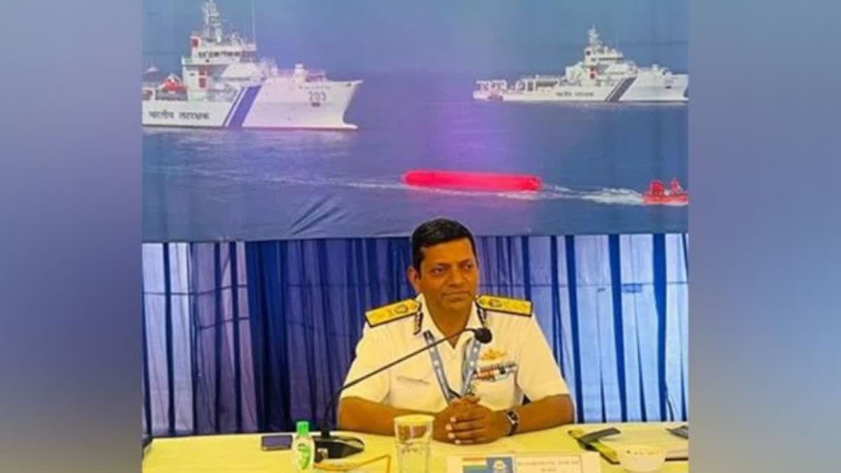 Rakesh Pal DG of the Indian Coast Guard