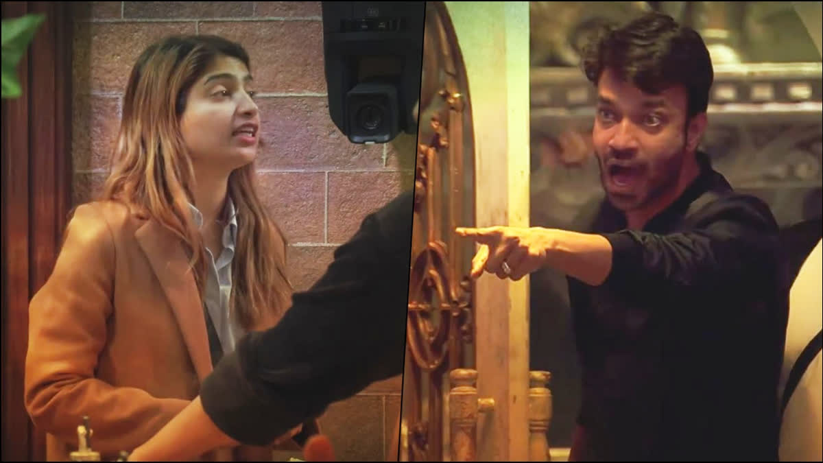 Bigg Boss 17: Vicky Jain and Sana Raees Khan engage in massive fight over house duties, former says 'Khana nahi dunga aaj'