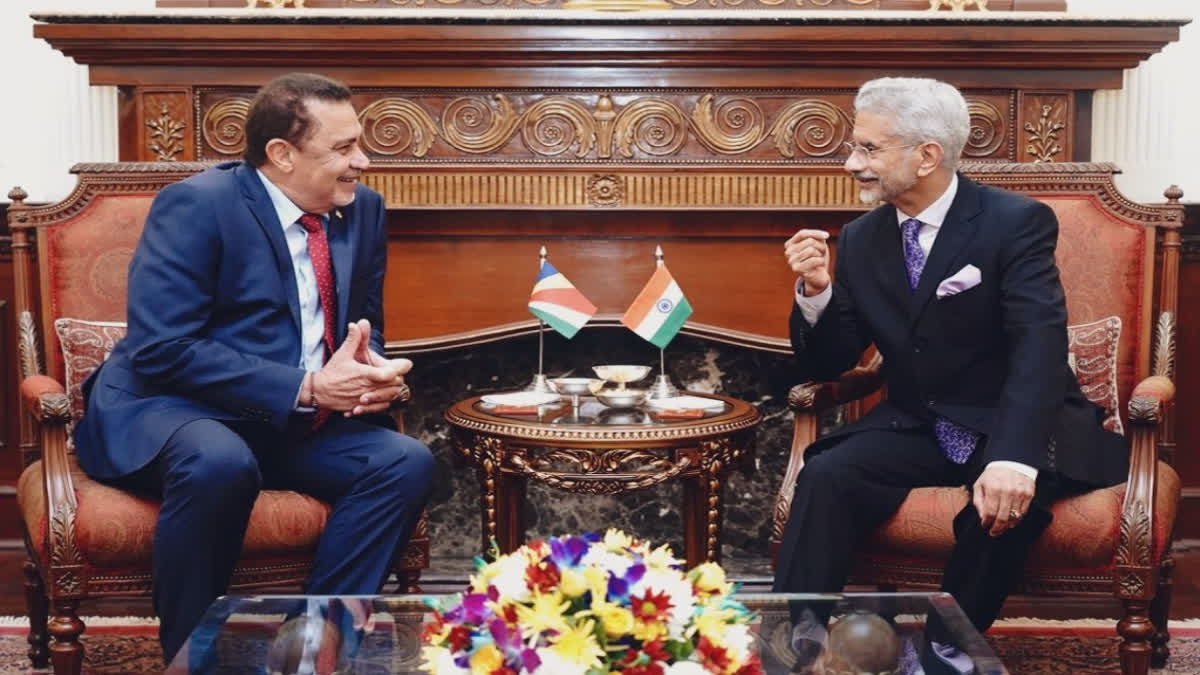 Jaishankar holds talks with Seychelles FM; several important MoUs signed