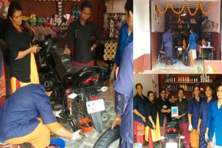 Ladies First Two Wheeler Workshop In Kerala