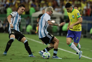 Argentina and defending champion Brazil will meet in the quarterfinals of the Under-17 World Cup in Indonesia after navigating a second round that saw the England and U.S. teams eliminated from the tournament. Uzbekistan upset 2017 champion England 2-1 on Wednesday, a day after Germany advanced 3-2 over the United States.