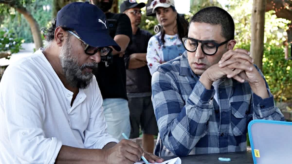 Shoojit Sircar and Abhishek Bachchan