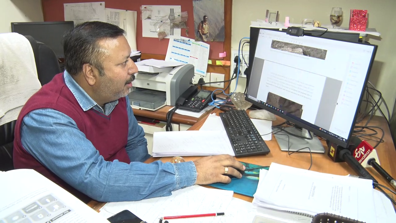 Glaciologist Manish Mehta