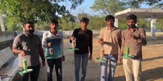 Group Of Friends In Gujarat's Kutch Re-Purpose Plastic Bottles Into Bird Feeders