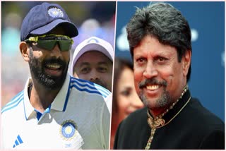 Jasprit Bumrah and Kapil Dev