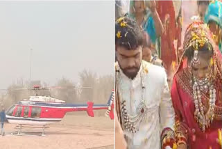 Helicopter Farewell Leaves Villagers Awestruck