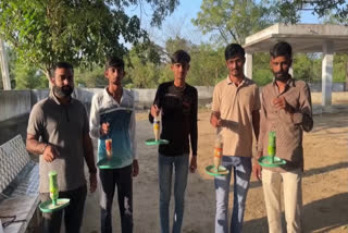 Group Of Friends In Gujarat's Kutch Re-Purpose Plastic Bottles Into Bird Feeders