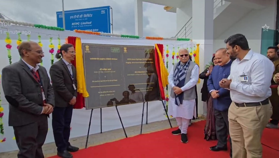 Union Minister Manohar Lal Khattar visits Ladakh.