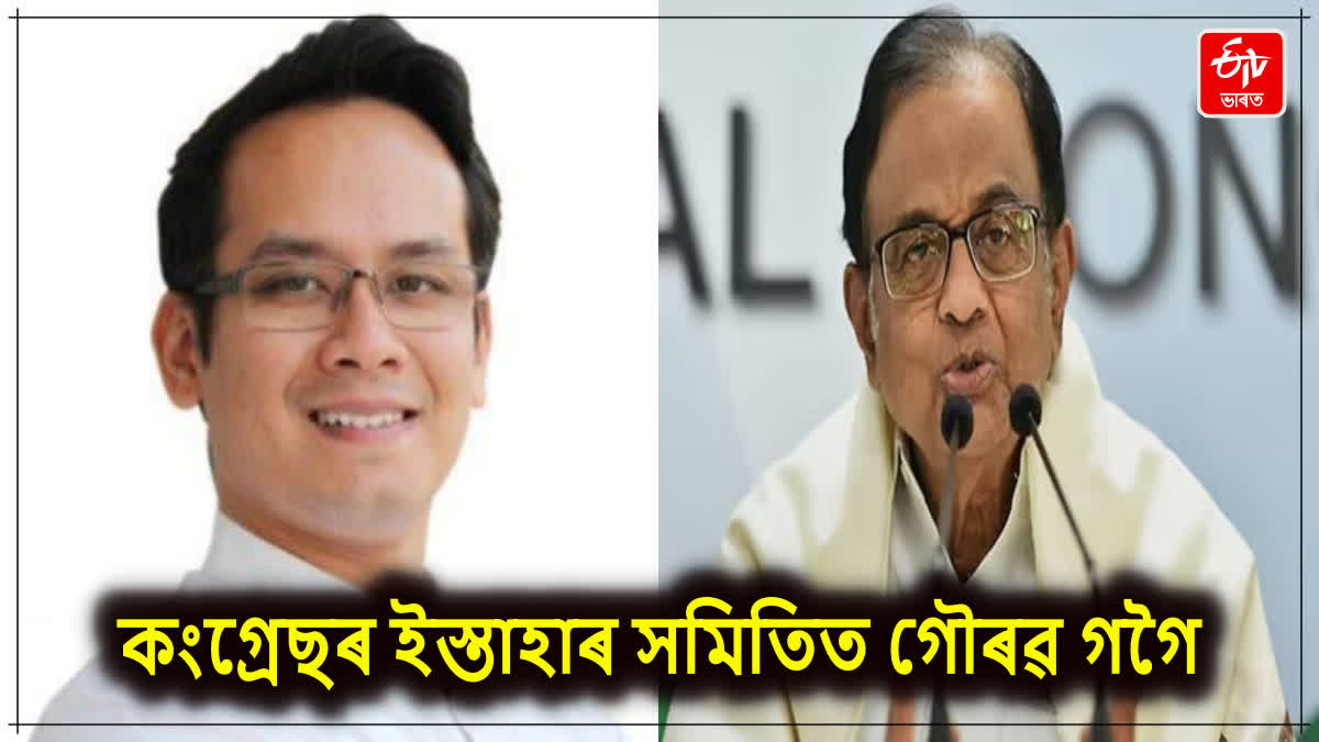 Chidambaram to head LS polls 2024 Manifesto Committee