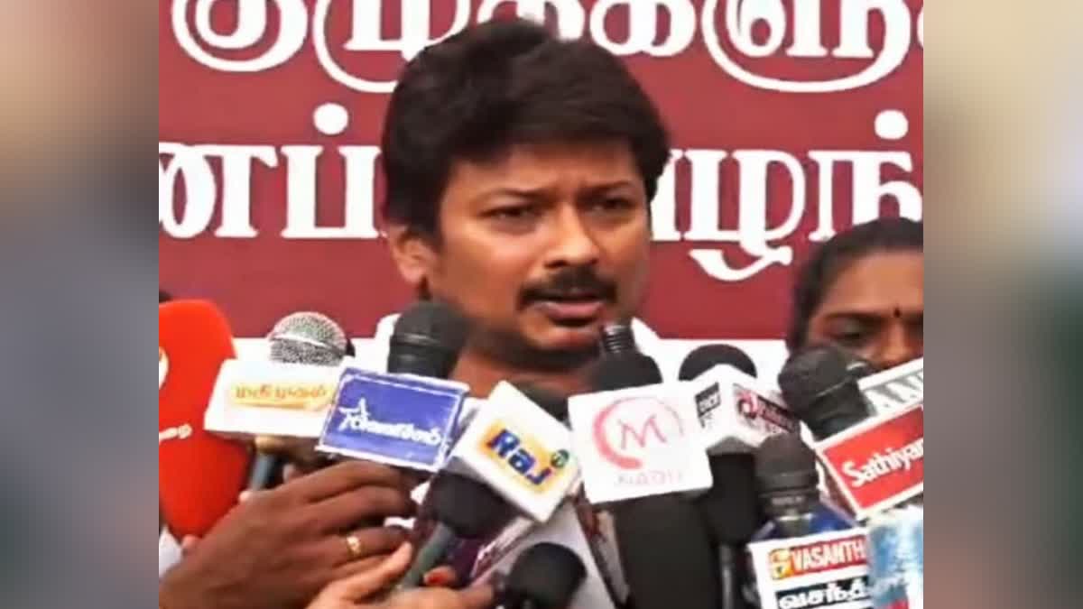 Udhayanidhi stalin slams BJP