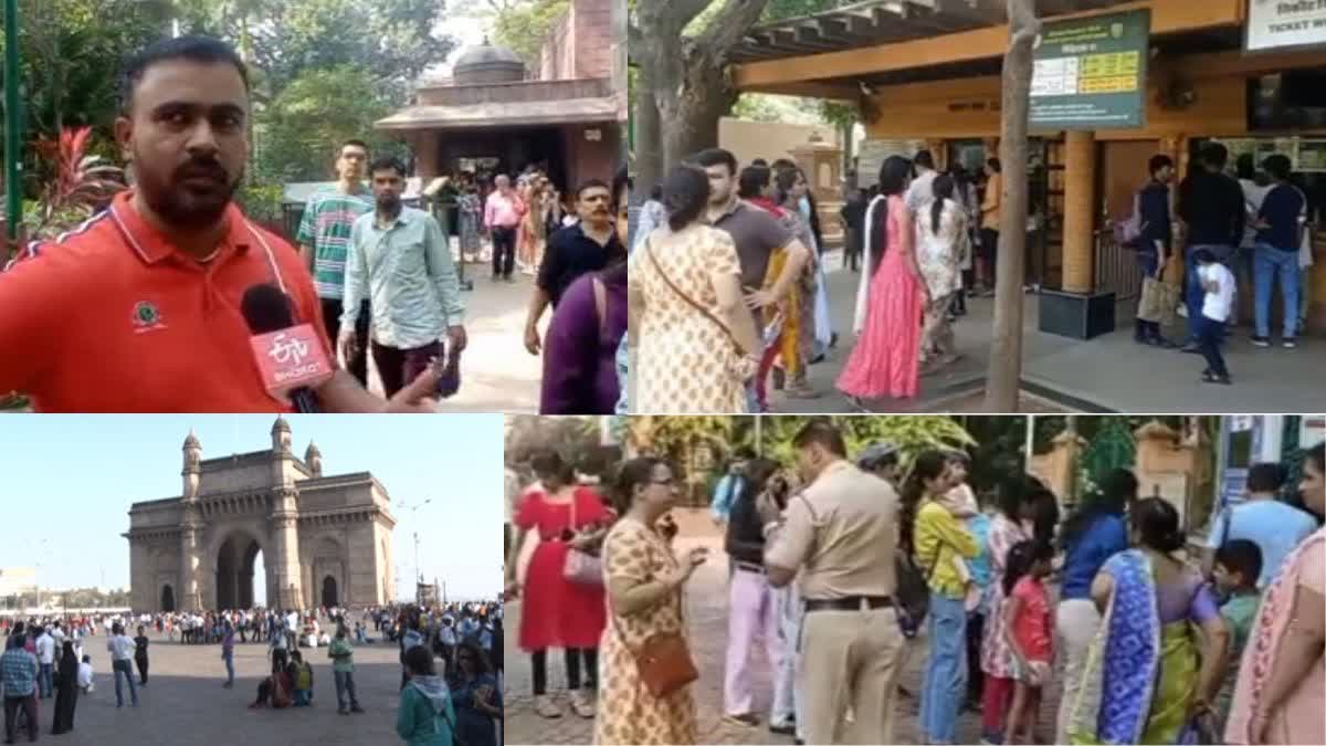 Tourist Rush In Mumbai