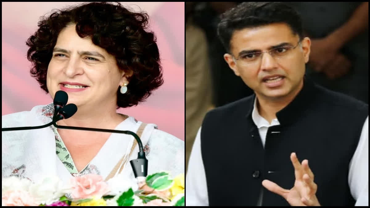 Congress reshuffle: Priyanka Gandhi replaced as UP in-charge, Sachin Pilot gets Chhattisgarh