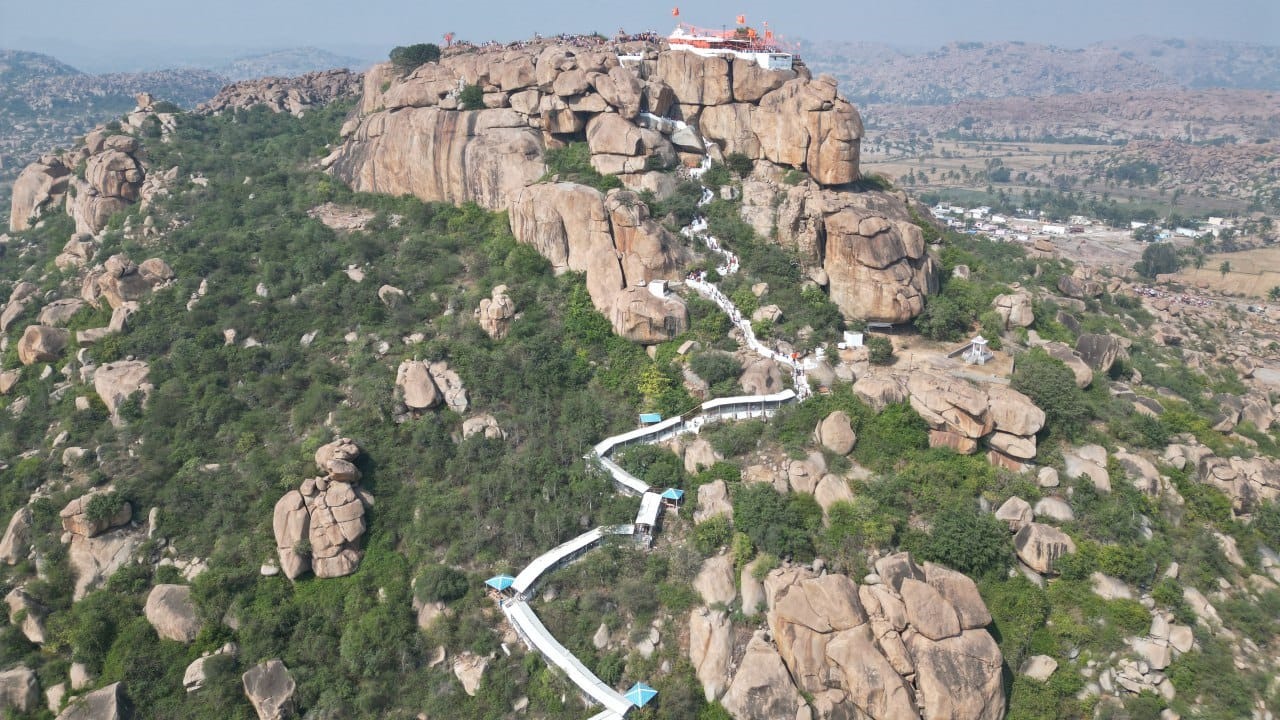 all-preparation-for-hanumamala-immersion-at-anjanadri-hill