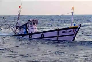 Eight fishermen rescued as boat capsizes mid-sea