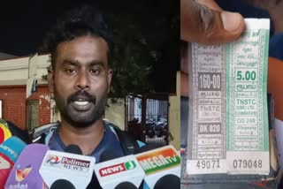 disabled Indian cricket captain bus ticket issue