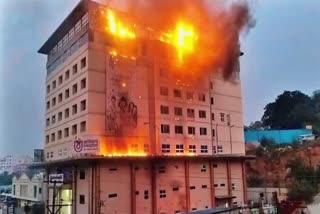 Fire Accident at Gudimalkapur in Hyderabad