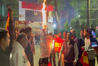 East Bengal Fans Protest