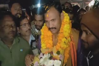 Minister Shyam Bihari Jaiswal reached Manendragarh