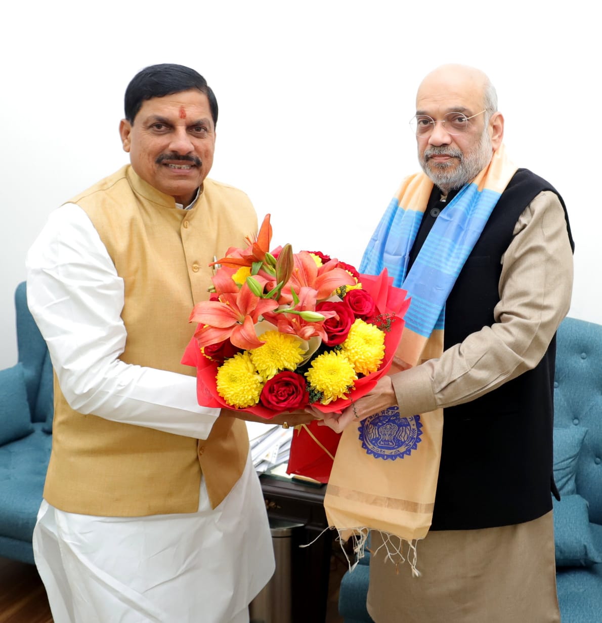 CM Mohan Yadav met Amit Shah