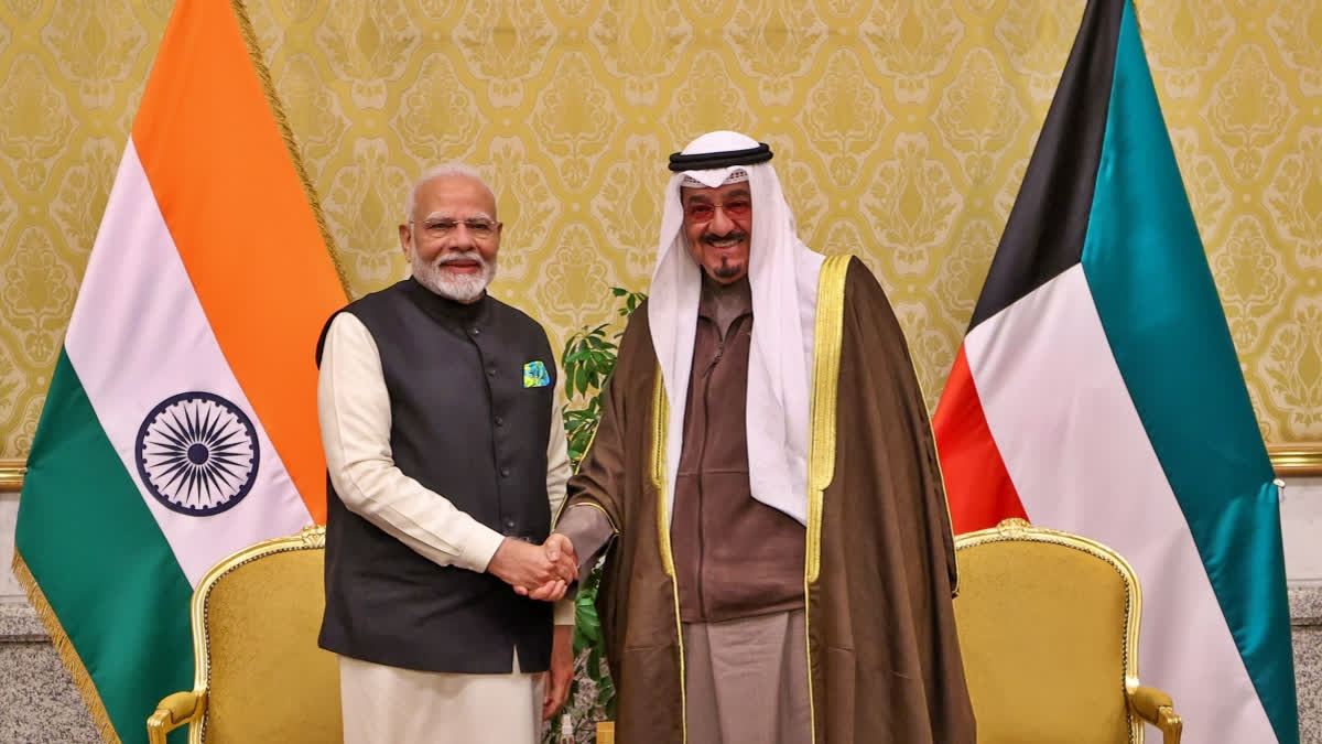 Giving a major boost to their bilateral relations, India and Kuwait on Sunday elevated their ties to a strategic partnership, inked a key pact on boosting defence cooperation and vowed to soon finalise an ambitious investment treaty.