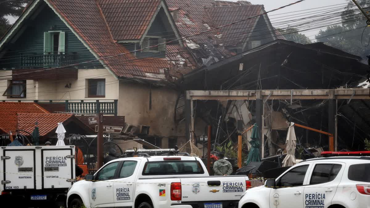 Small plane crashes into Brazilian city