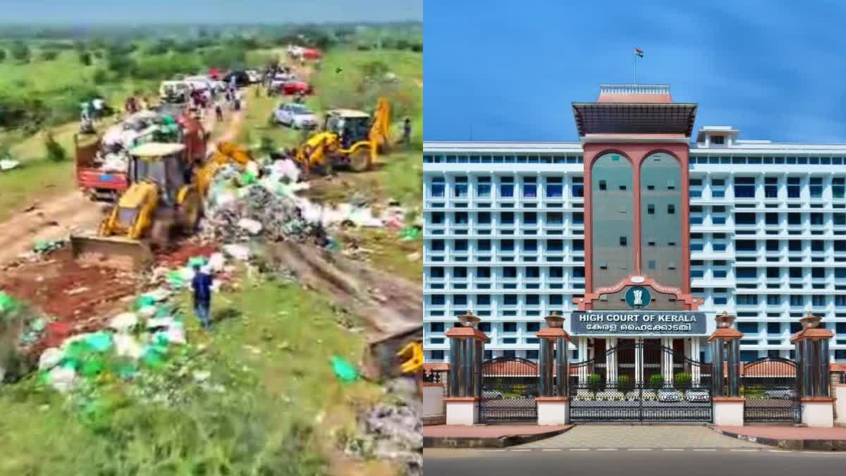 KERALA MEDICAL WASTE DUMBED IN TN  തിരുനെല്‍വേലിയില്‍ മാലിന്യം തളളി  HC ON KERALA TAMILNADU WASTE ISSUE  LATEST NEWS IN MALAYALAM