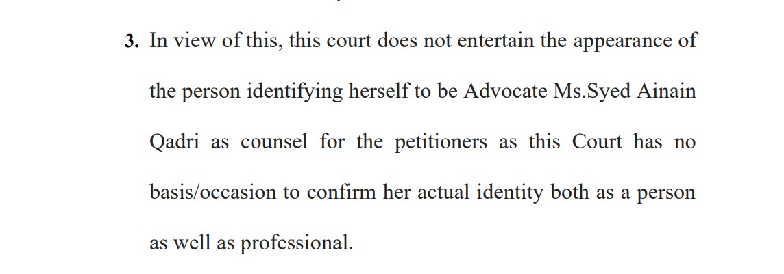 The Bar Council of India (BCI) rules governing women advocates' dress code do not allow them to appear in court with their veils on