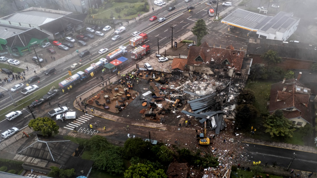 Plane crash in Brazil