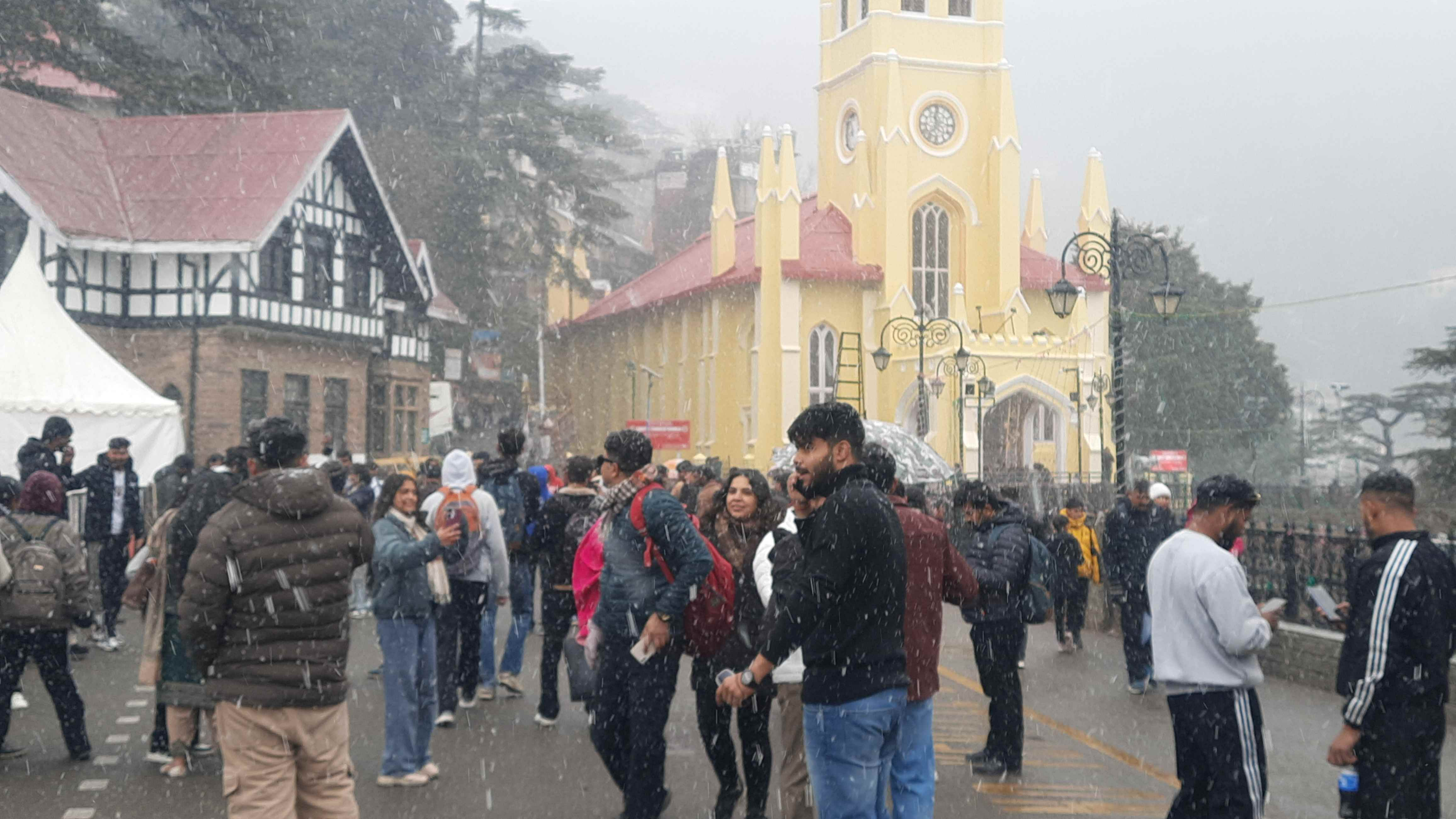 Snowfall in Himachal