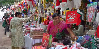 Panaji: Christmas Preparations In Full Swing As Locals Flock To Markets To Complete Their Festive Shopping