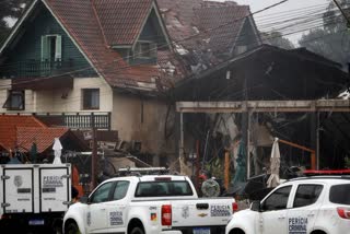 Small plane crashes into Brazilian city