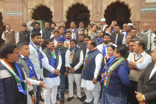 Congress Protested in Jodpur