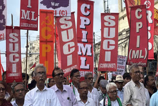 Left Parties Protest