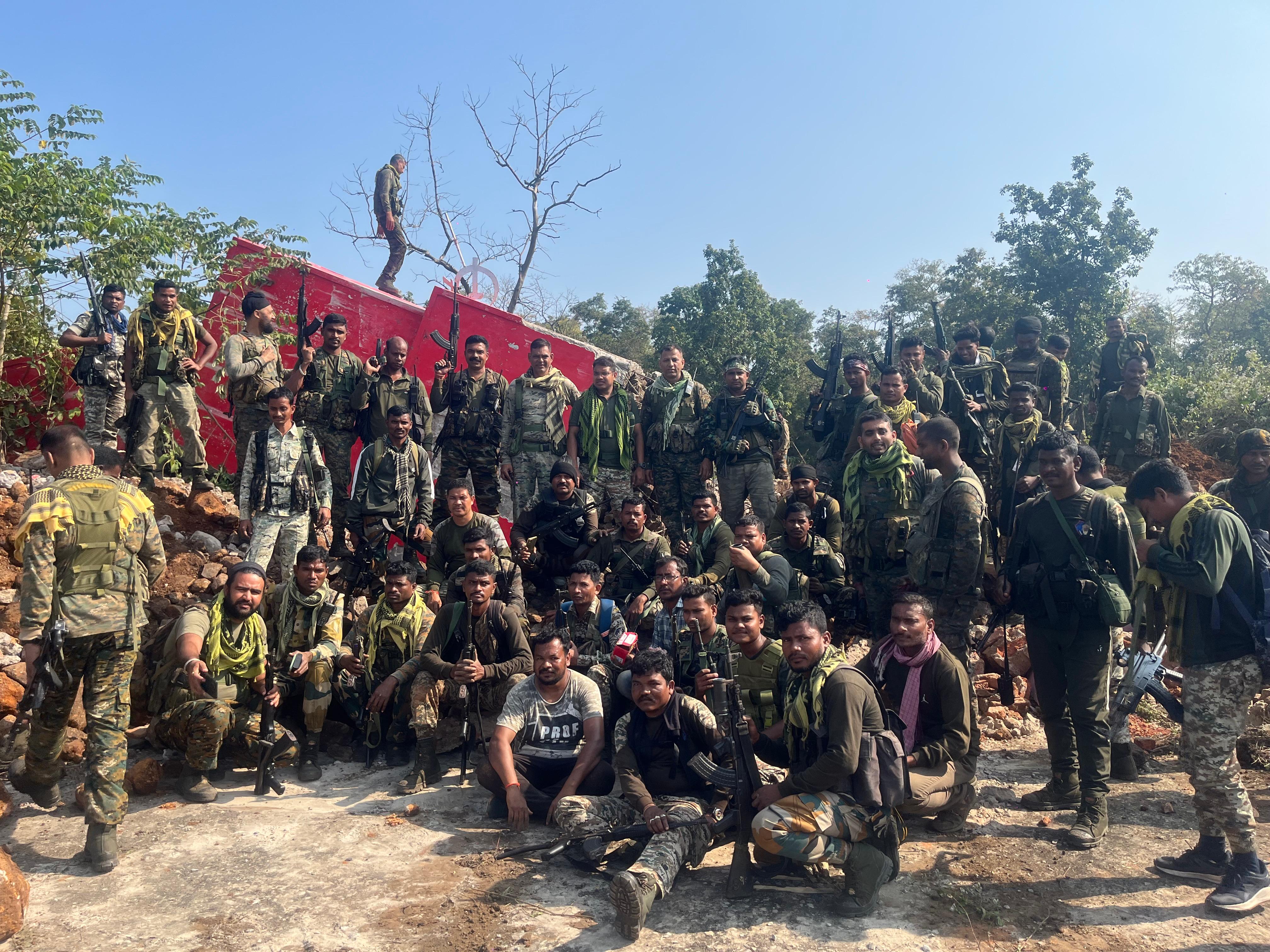 Naxal memorial demolished