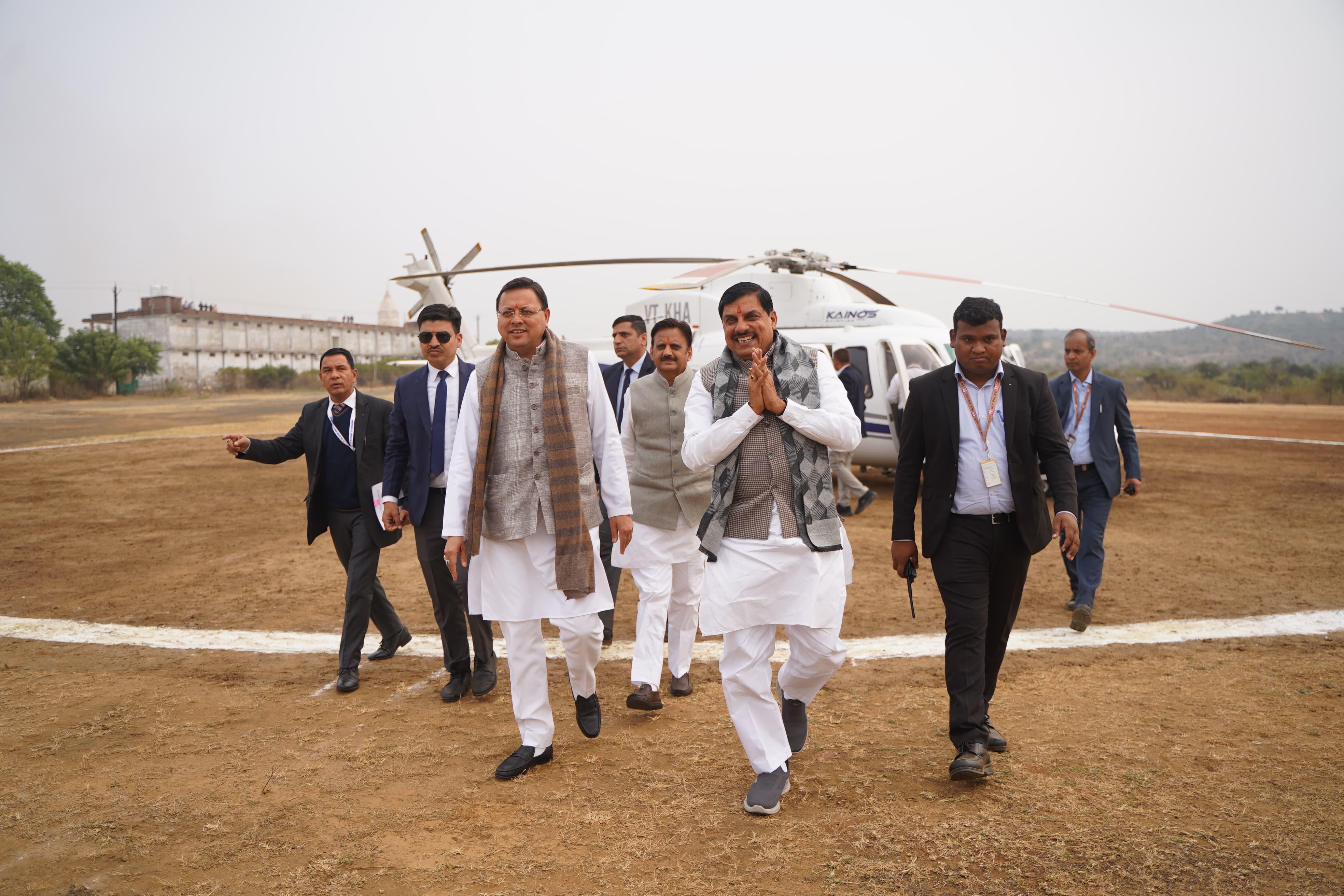 Cm Pushkar Dhami visit sagar