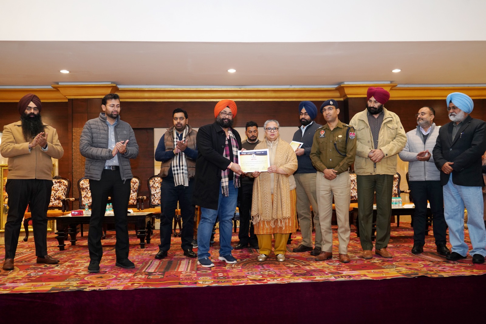 DC Barnala honored officers