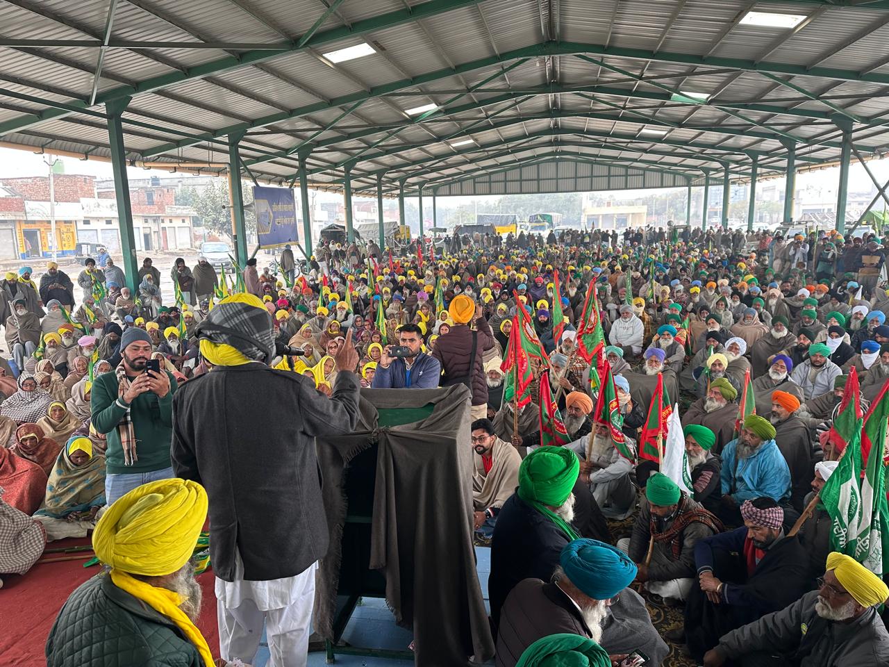 PROTEST AGAINST CENTRAL GOVERNMENT