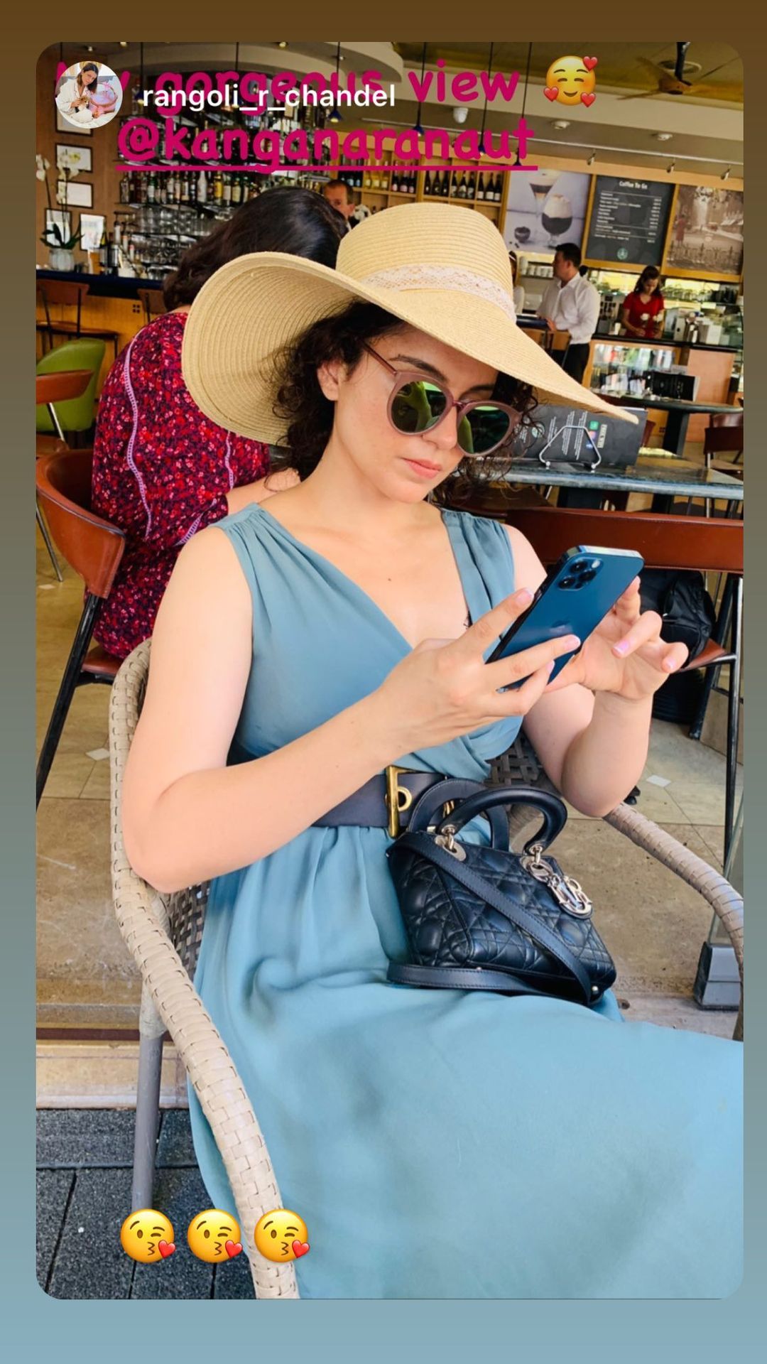 Kangana spends quality time with sister, nephew in Budapest