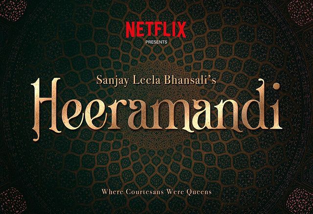 Heeramandi title poster