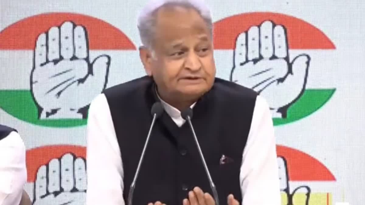 Ashok Gehlot file pic